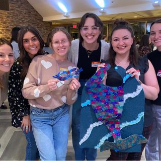 POE had a fantastically fun time participating in IIDA's Capes for Kids this year! These capes will help kids feel like superheroes while battling difficult diseases. The theme this year was sports and our designers took a super creative take on swimming with a beautiful mermaid tail!