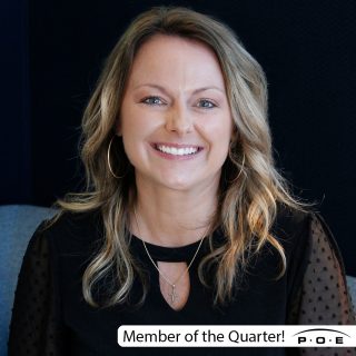 Please join us in celebration of @stacey.lynne  on two awesome accomplishments! 1. Stacey was awarded "Member of the Quarter" for Q4 of 2022. Posted are just a few of the reasons she was given this award. 2. Stacey has been promoted to Vice President of Finance + Operations! Stacey has been a force from day one in all the best possible ways and we so excited to see her continue to grow in her career.