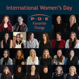 On #internationalwomensday P•O•E is celebrating some of the women who inspire us on a daily basis, who lift up other women, who show strength, grace, and kindness no matter what life brings. To all of our women members and the women who inspire us, P•O•E is wishing you a happy international women's day!