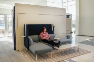 Big things are happening in our Studio in 2023! Stay tuned for more showroom updates this spring. #Haworthdealer #workplaceplanning #cabanalounge #pergola